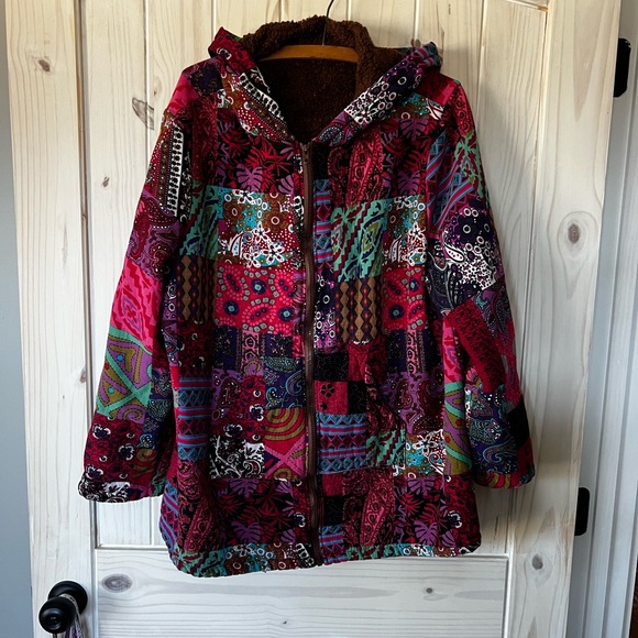 Bohemiah patchwork jacket - Picture 1 of 7